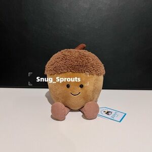 AUTHENTIC‼️NWT Jellycat amuseables acorn - Retired - FAST SHIPPING